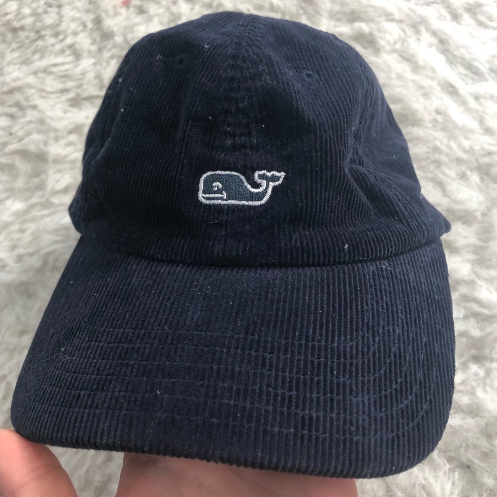 Vineyard vines corduroy baseball cap